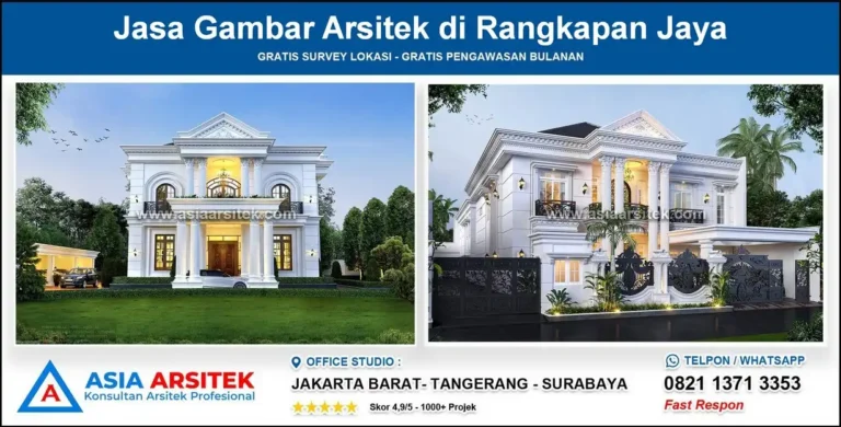 Jasa Gambar Arsitek di Rangkapan Jaya