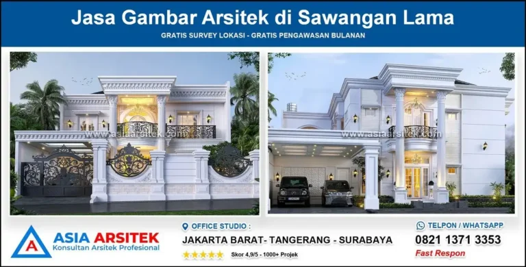 Jasa Gambar Arsitek di Sawangan Lama