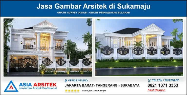 Jasa Gambar Arsitek di Sukamaju