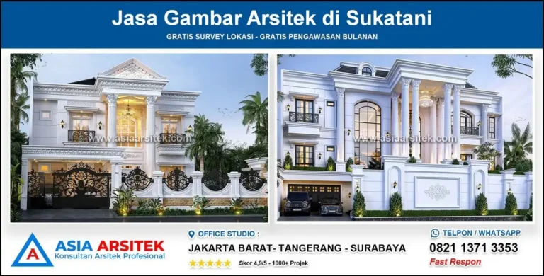 Jasa Gambar Arsitek di Sukatani