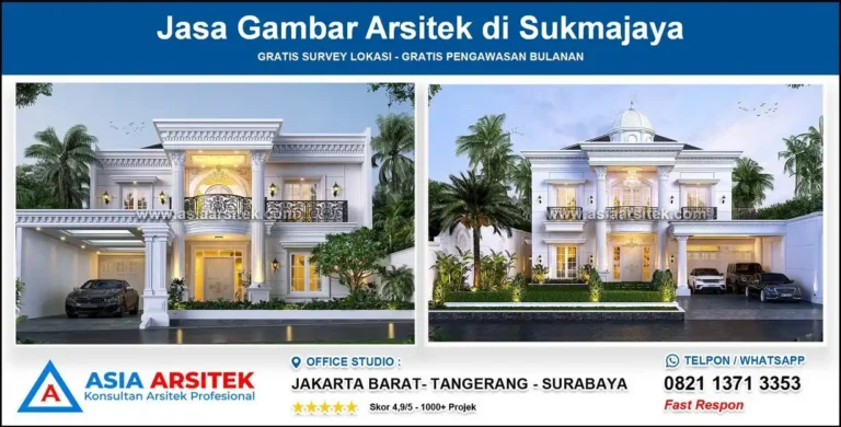 Jasa Gambar Arsitek di Sukmajaya