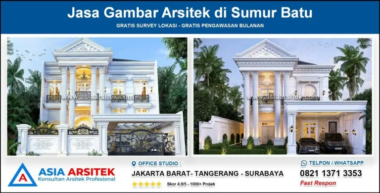 Jasa Gambar Arsitek di Sumur Batu