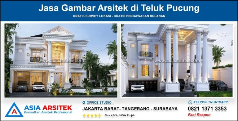Jasa Gambar Arsitek di Teluk Pucung