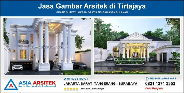 Jasa Gambar Arsitek di Tirtajaya