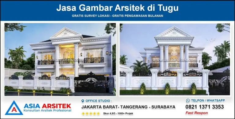 Jasa Gambar Arsitek di Tugu