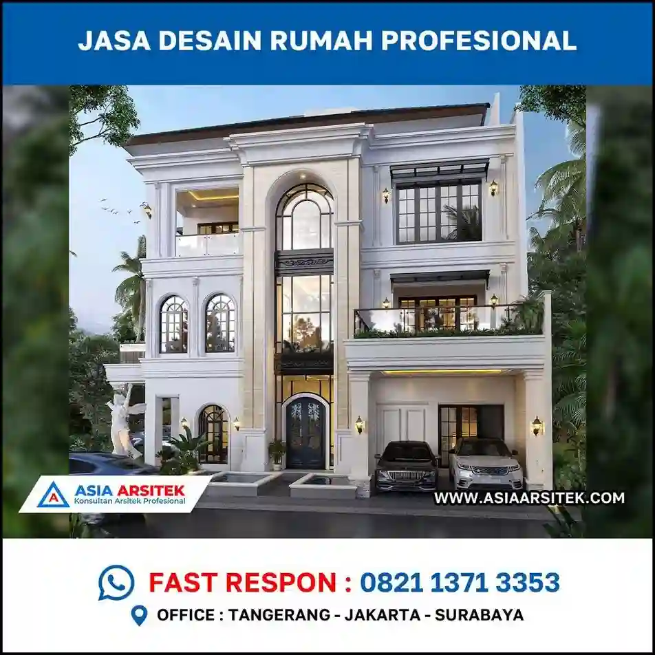 Jasa Gambar Rumah di Aren Jaya Bekasi