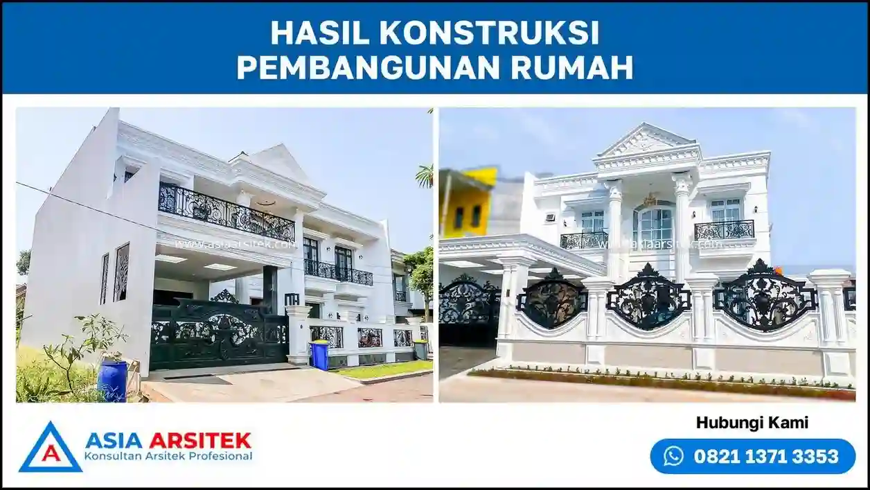 Jasa Gambar Rumah di Cimuning Bekasi