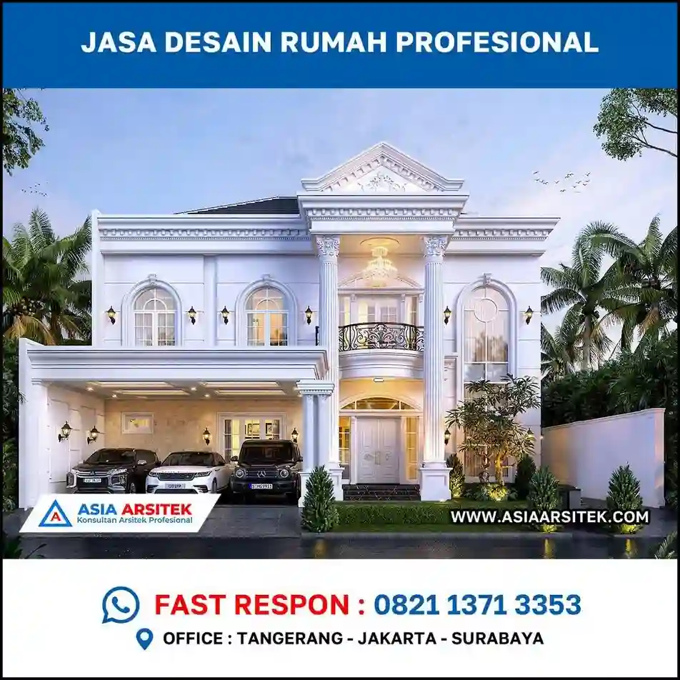 Jasa Gambar Rumah di Cimuning Bekasi