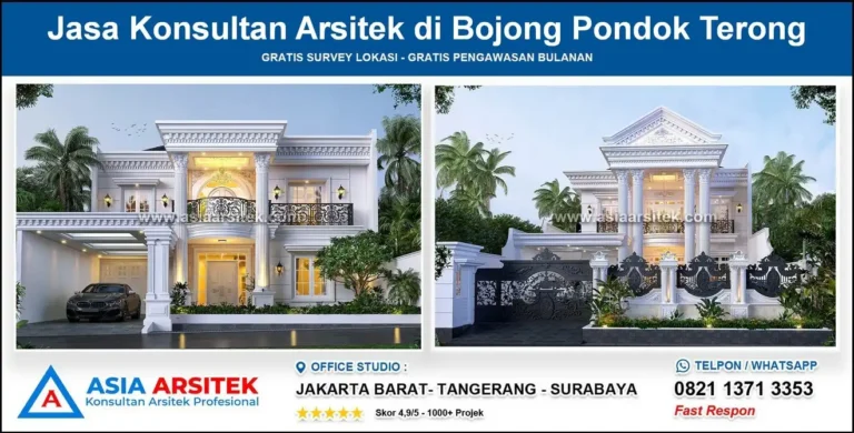 Jasa Konsultan Arsitek di Bojong Pondok Terong