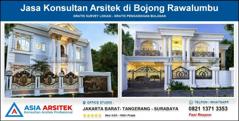 Jasa Konsultan Arsitek di Bojong Rawalumbu