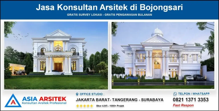 Jasa Konsultan Arsitek di Bojongsari