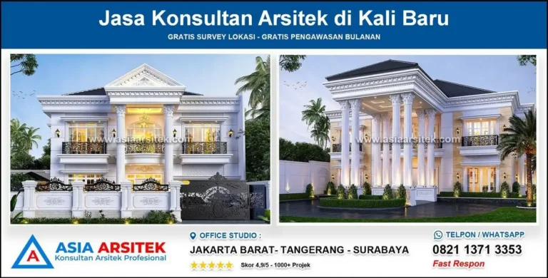 Jasa Konsultan Arsitek di Kalibaru