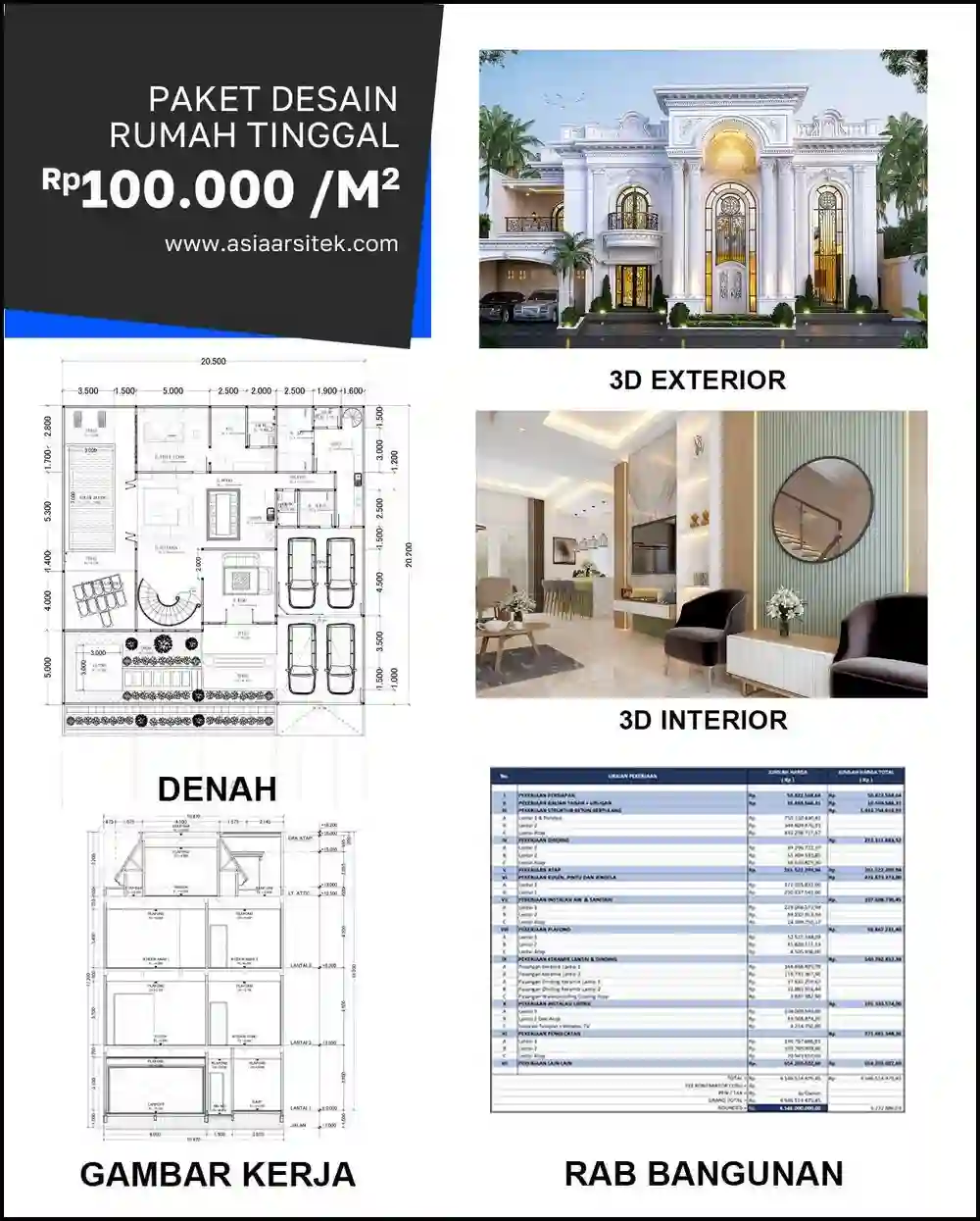Jasa Konsultan Arsitek di Perwira
