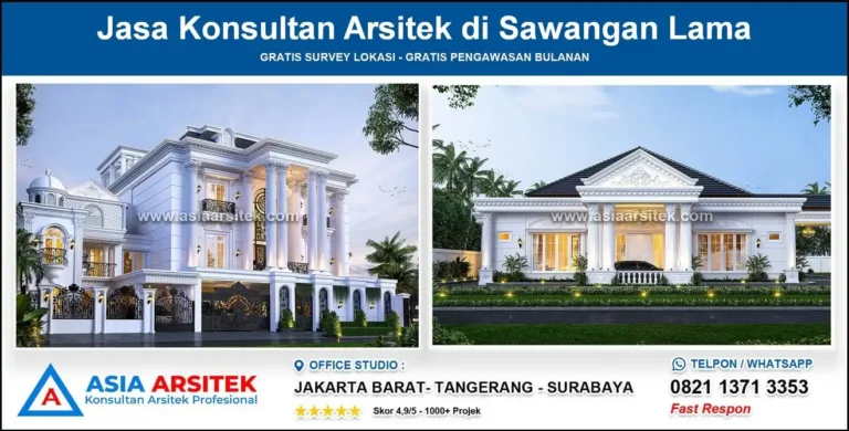 Jasa Konsultan Arsitek di Sawangan Lama