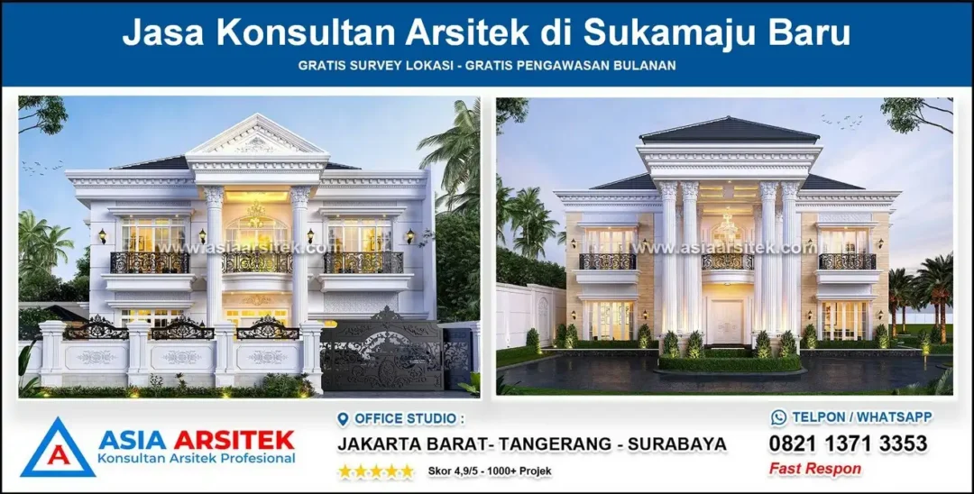 Jasa Konsultan Arsitek di Sukamaju Baru