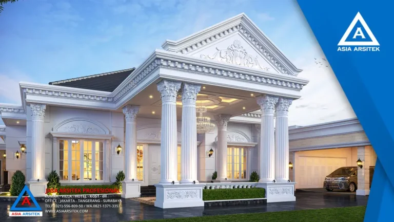 7 Desain Rumah Mewah 1 Lantai yang Nyaman dan Fungsional