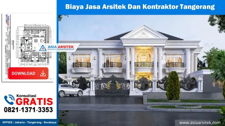 Biaya Jasa Arsitek Dan Kontraktor Tangerang