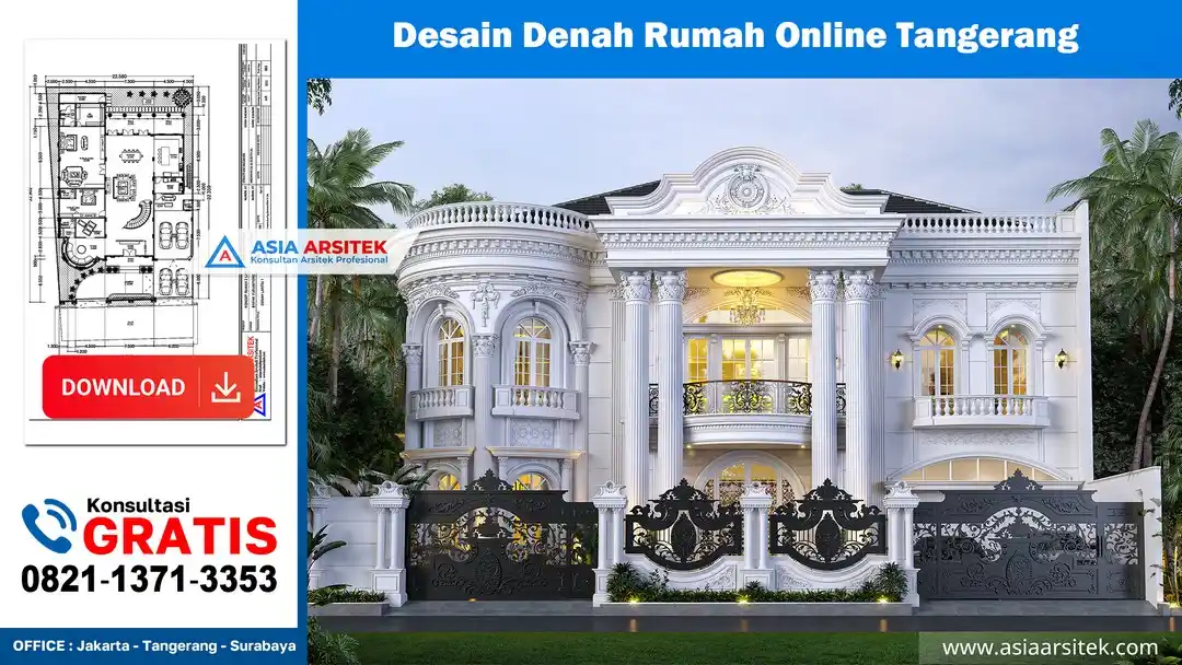 Desain Denah Rumah Online Tangerang