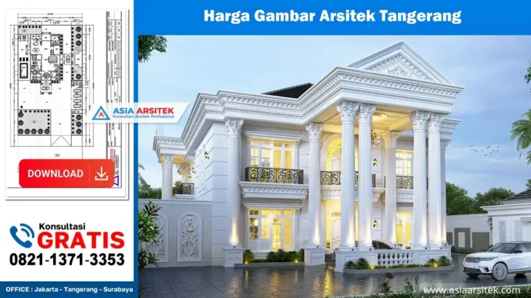 Harga Gambar Arsitek Tangerang