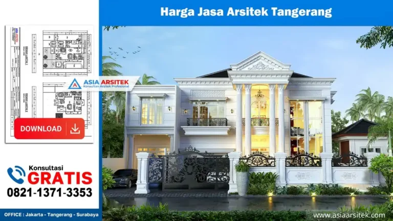Harga Jasa Arsitek Tangerang