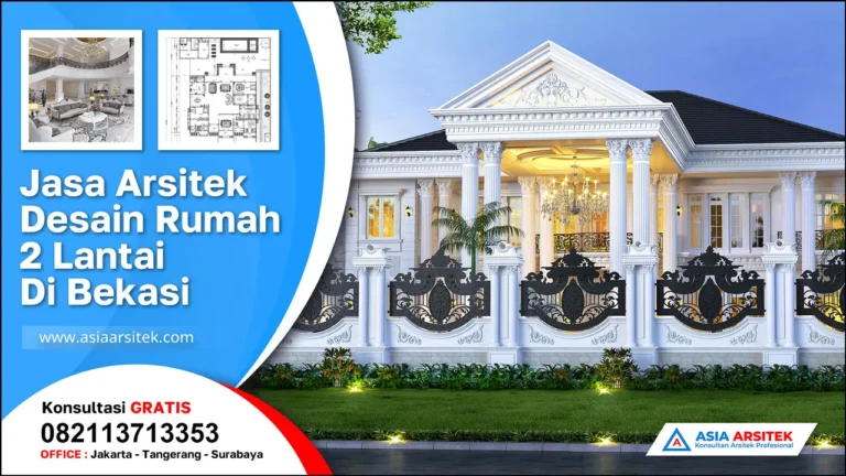 Jasa Arsitek Desain Rumah 2 Lantai di Bintara Jaya Bekasi