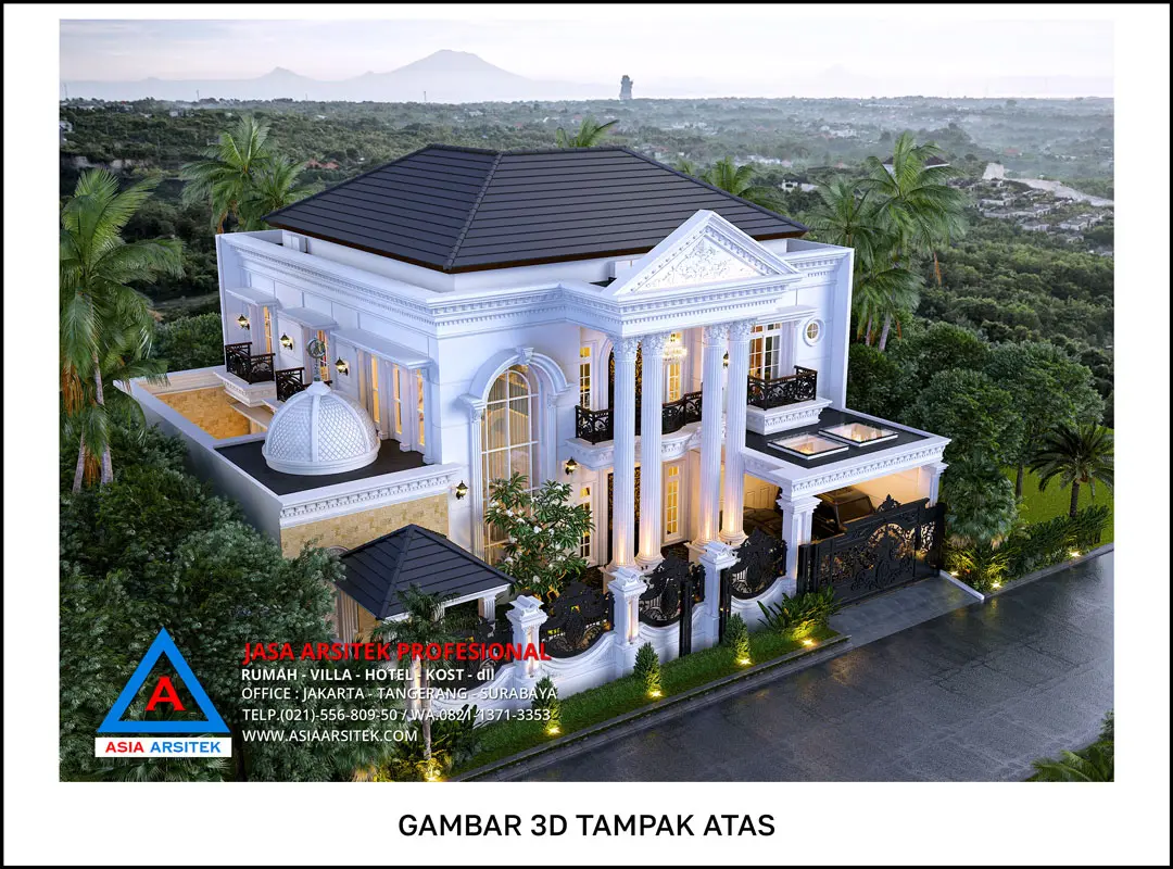 Jasa Arsitek Desain Rumah 2 Lantai di Depok Atas