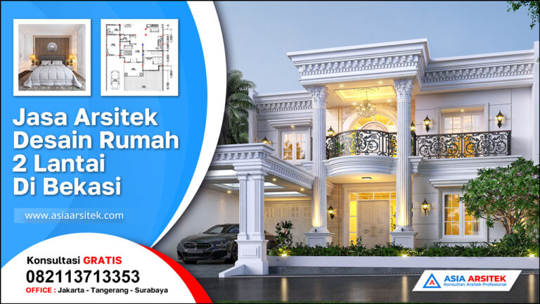 Jasa Arsitek Desain Rumah 2 Lantai di Harapan Baru Bekasi