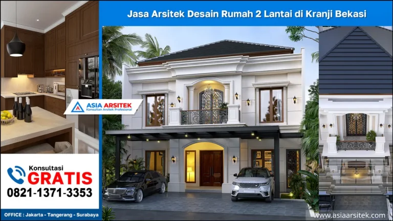 Jasa Arsitek Desain Rumah 2 Lantai di Kranji Bekasi