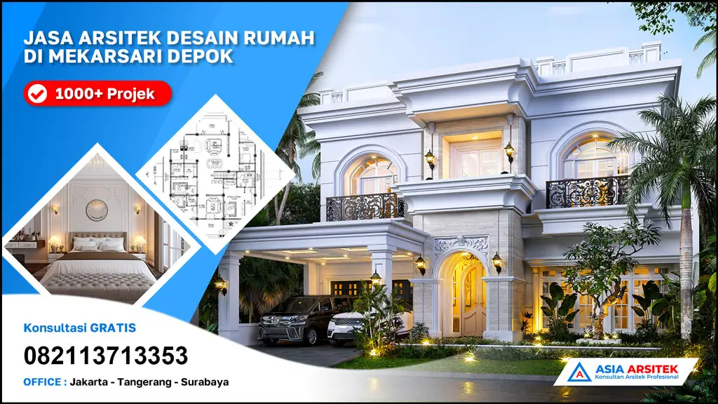 Jasa Arsitek Desain Rumah di Mekarsari Depok