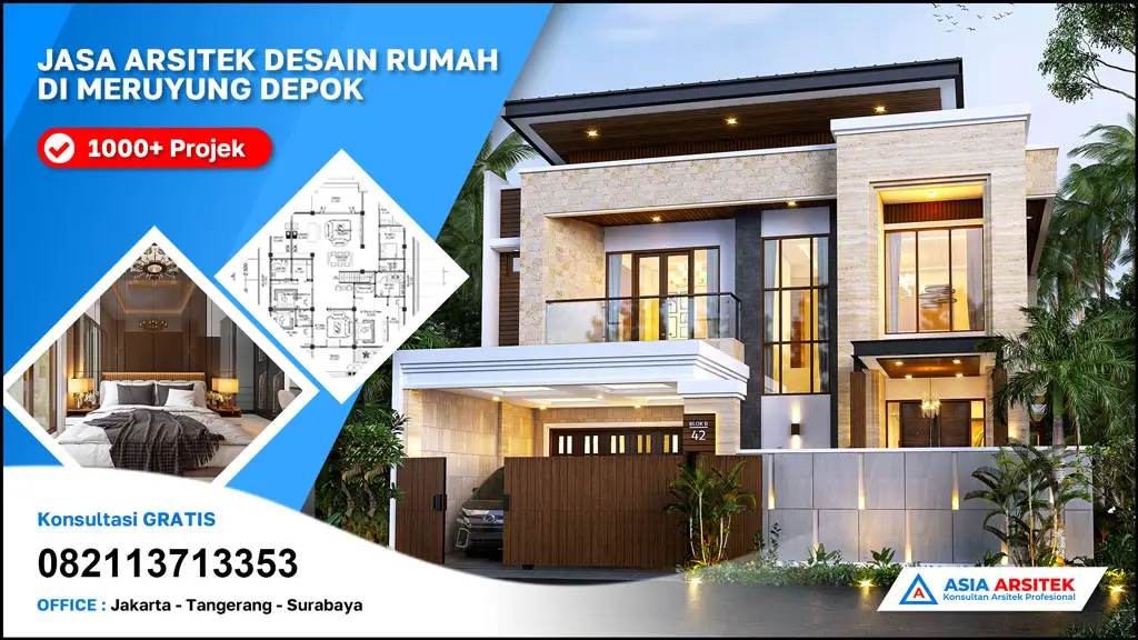Jasa Arsitek Desain Rumah di Meruyung Depok