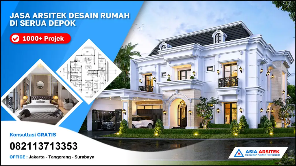 Jasa Arsitek Desain Rumah di Serua Depok, jasa desain rumah gratis, jasa arsitek rumah, jasa desain rumah depok, jasa desain depok