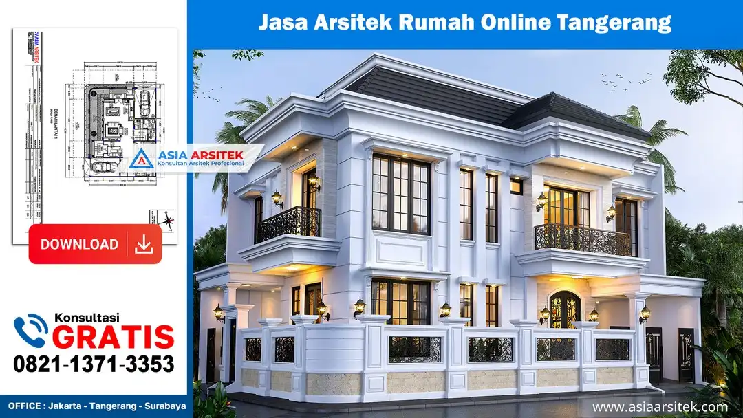 Jasa Arsitek Rumah Online Tangerang