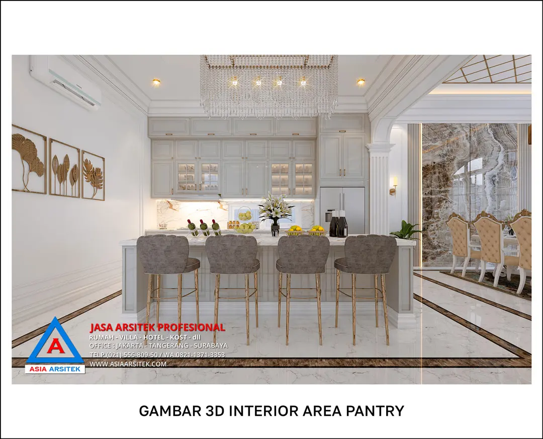 Jasa Desain Interior Depok arsitek depok pantry