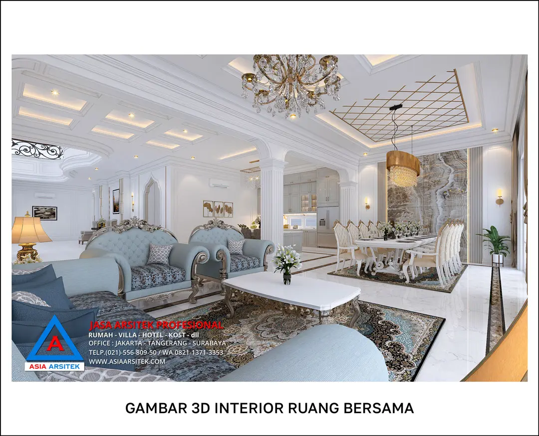 Jasa Desain Interior Depok arsitek depok ruang bersama
