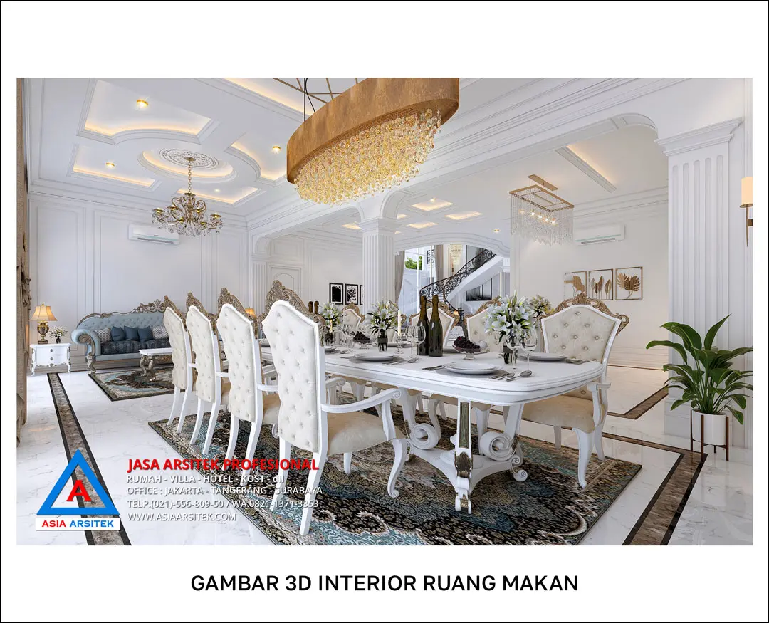 Jasa Desain Interior Depok arsitek depok ruang makan