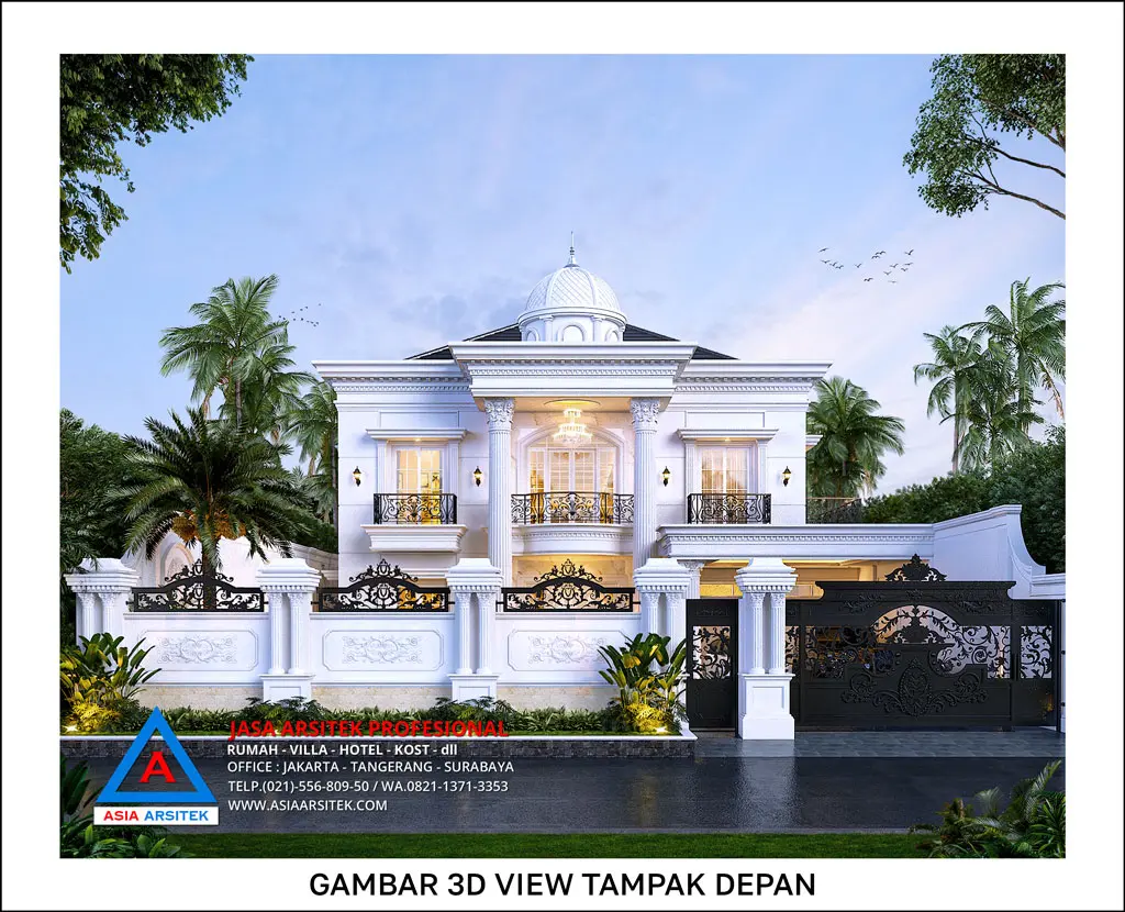 Jasa Desain Interior Depok arsitek depok tampak depan