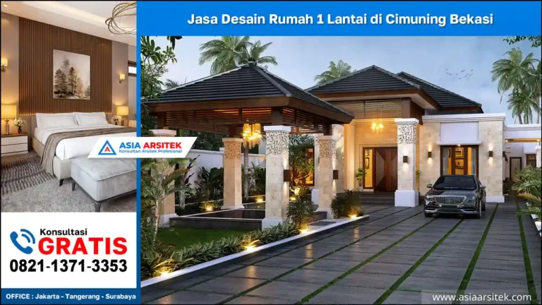 Jasa Desain Rumah 1 Lantai di Cimuning Bekasi, jasa desain rumah gratis, jasa arsitek rumah, jasa gambar rumah, jasa desain bekasi