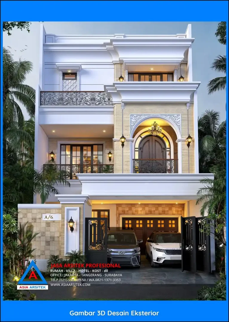 Jasa Desain Rumah 4 Lantai di Bintara Jaya Bekasi, jasa desain rumah gratis, jasa arsitek rumah, jasa gambar rumah, jasa desain bekasi

