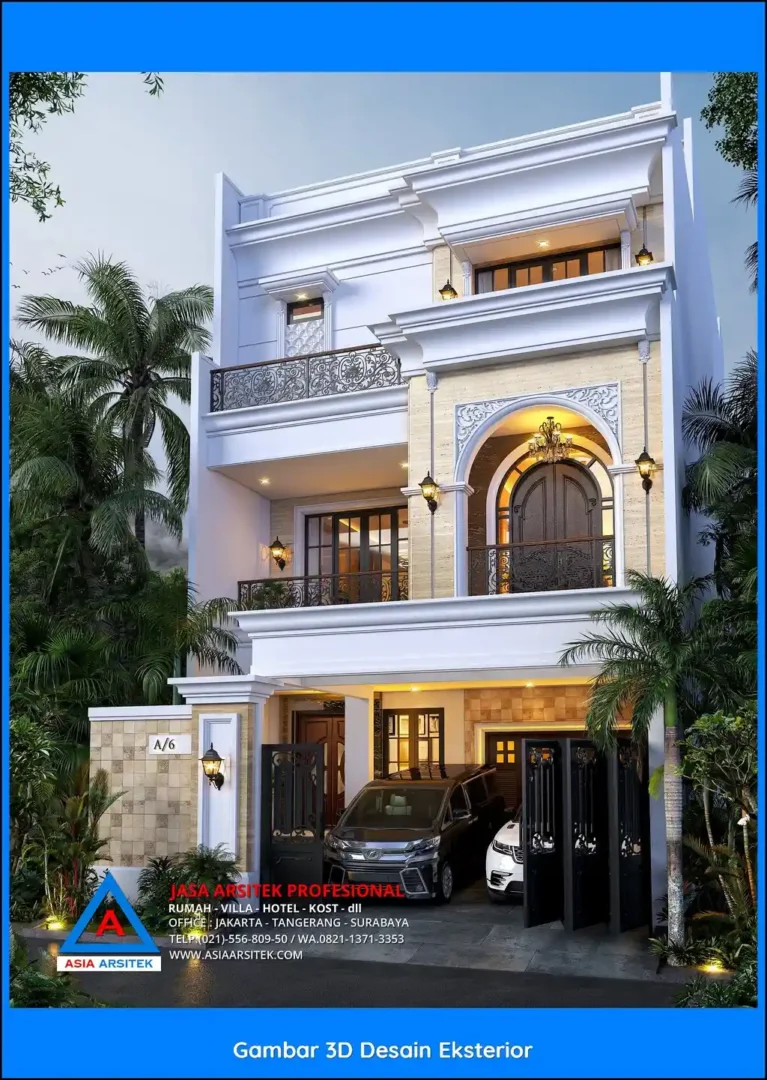 Jasa Desain Rumah 4 Lantai di Bintara Jaya Bekasi, jasa desain rumah gratis, jasa arsitek rumah, jasa gambar rumah, jasa desain bekasi

