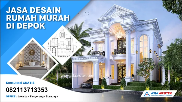 Jasa Desain Rumah Murah Depok Arsitek Online