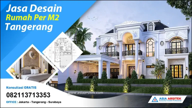 Jasa Desain Rumah Per M2 Tangerang