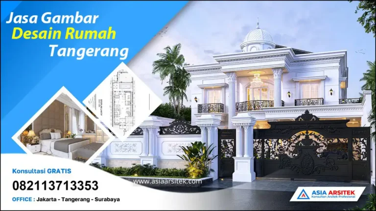 Jasa Gambar Desain Rumah Tangerang