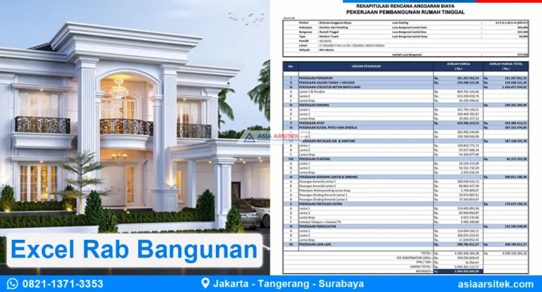 Excel Rab Bangunan