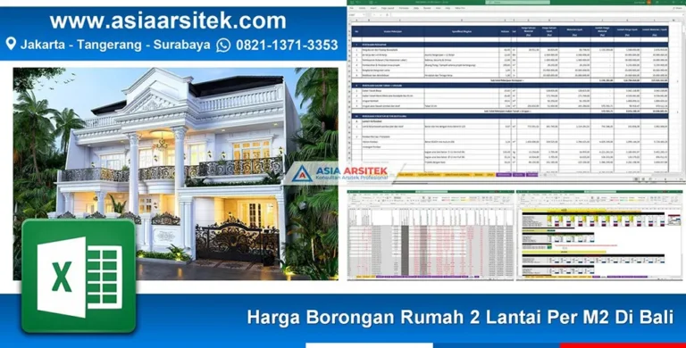 Harga Borongan Rumah 2 Lantai Per M2 Di Bali