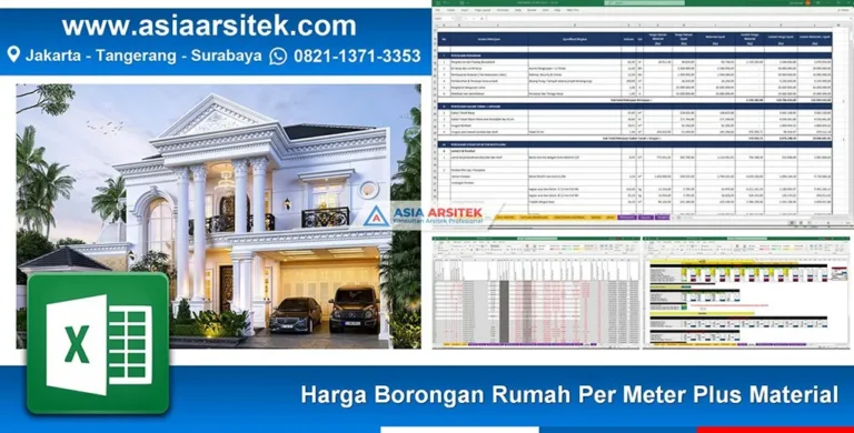 Harga Borongan Rumah Per Meter Plus Material