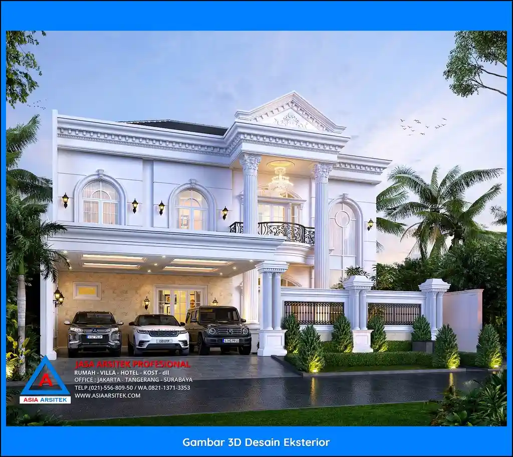 Jasa Desain Rumah 2 Lantai di Jaticempaka Bekasi