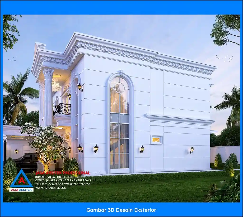 Jasa Desain Rumah 2 Lantai di Jaticempaka Bekasi