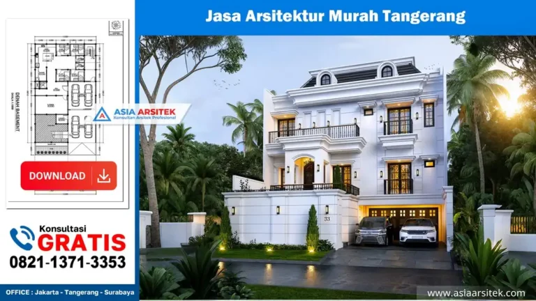 Jasa Arsitektur Murah Tangerang