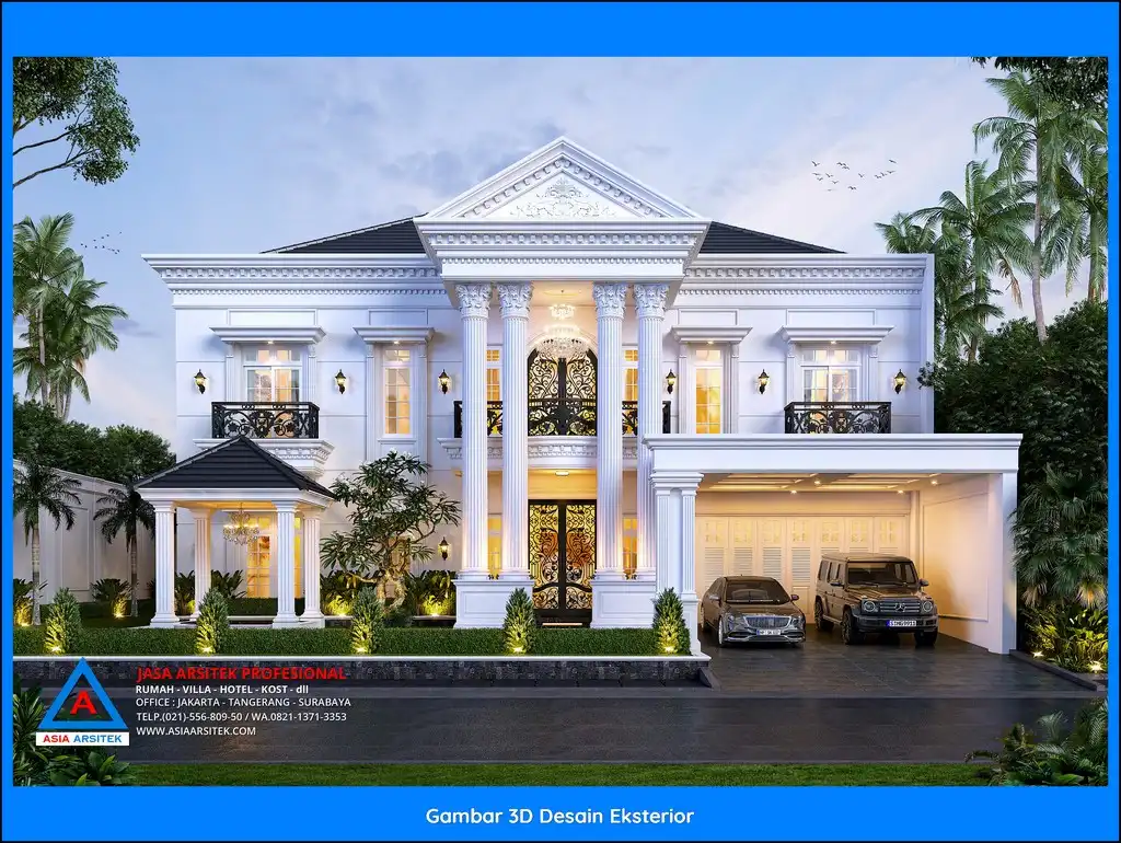 Jasa Desain Rumah 2 Lantai di Jatibening Baru Bekasi