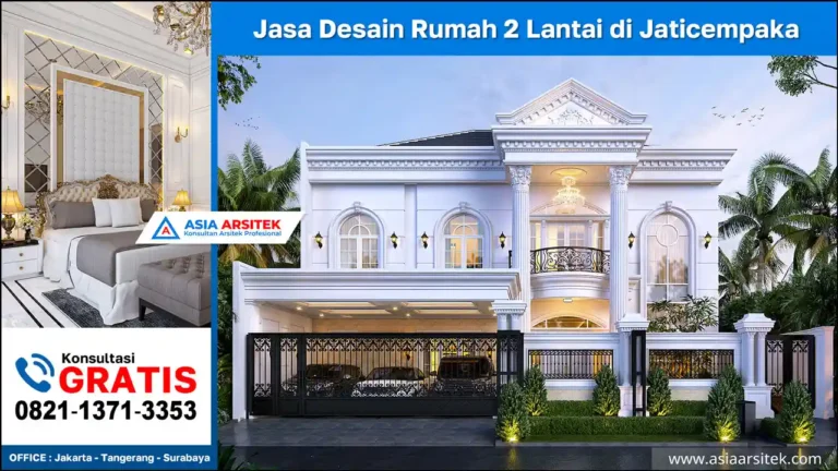 Jasa Desain Rumah 2 Lantai di Jaticempaka Bekasi